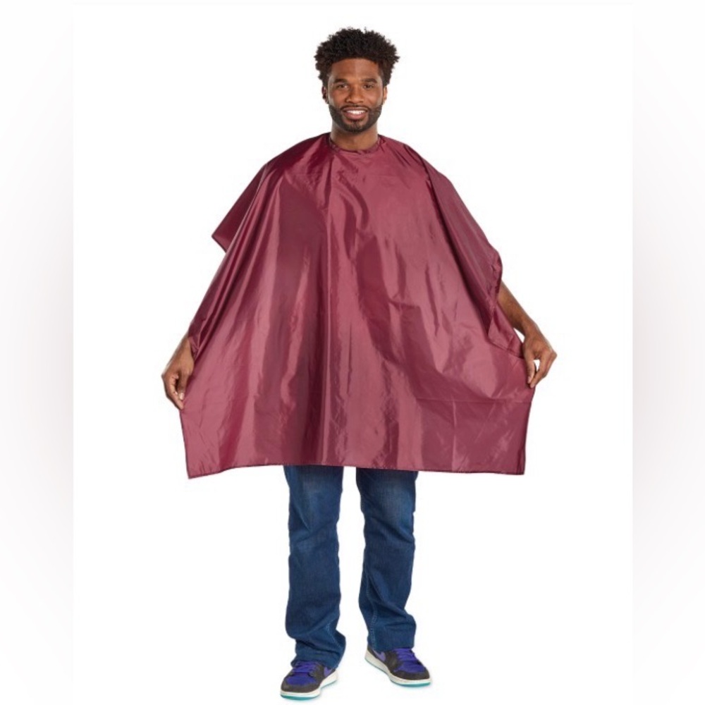 Scalpmaster Salon Cape in Burgundy